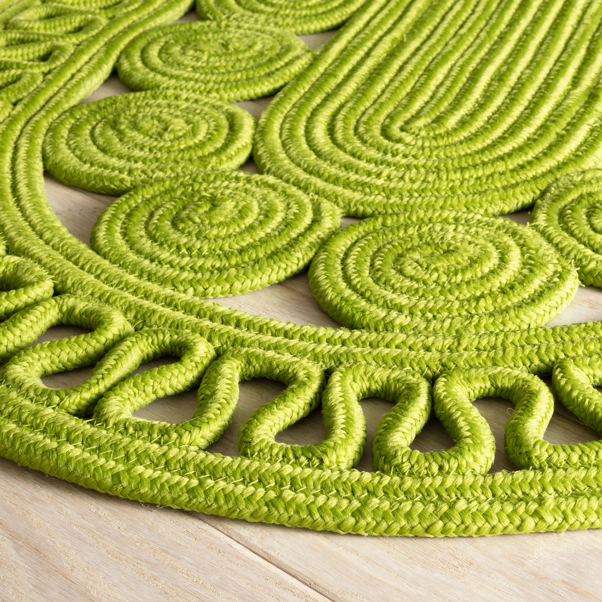 Audrey Handwoven Indoor/Outdoor Oval Rug | Sprout - Image 4
