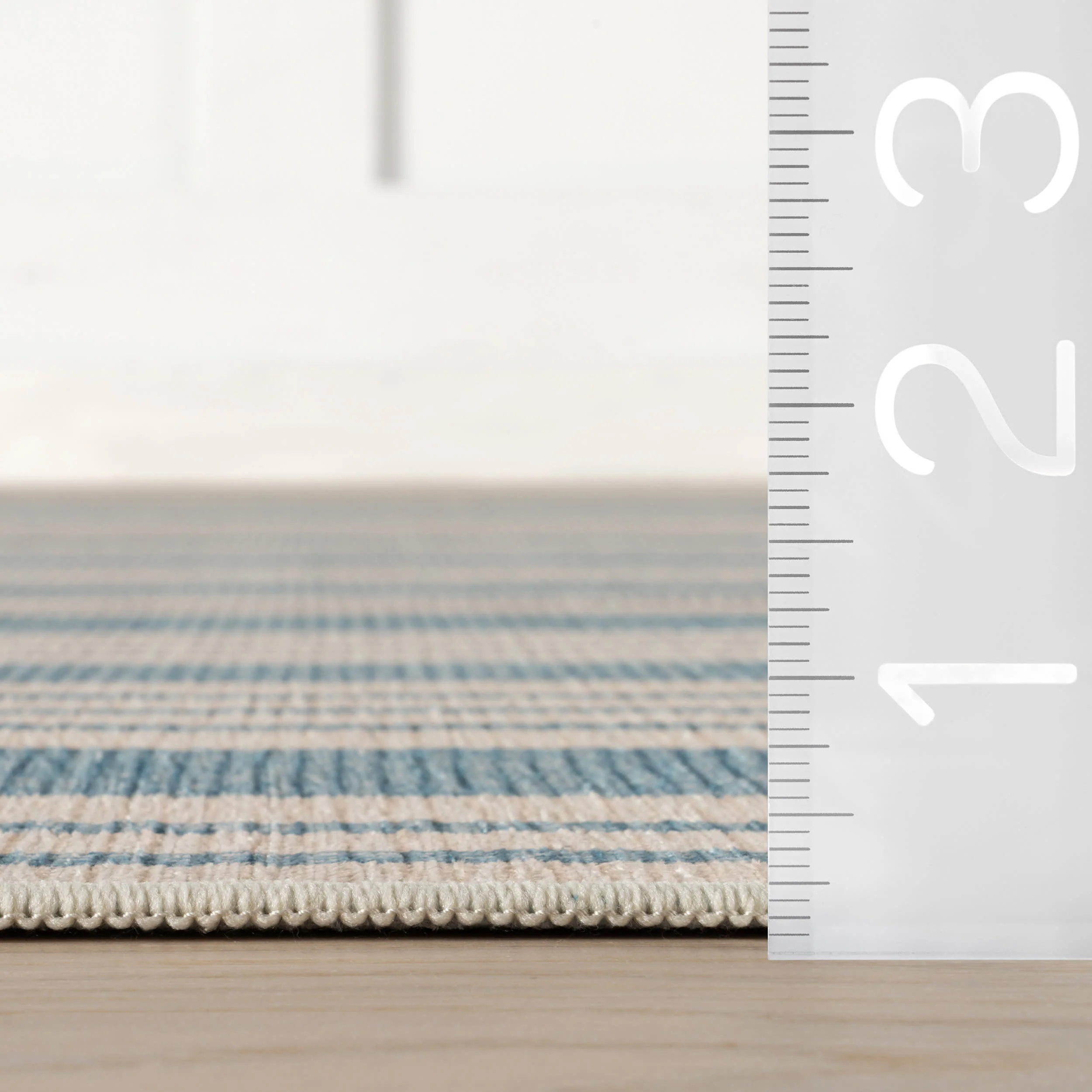 Birmingham Machine Washable Rug | Blue - Image 5