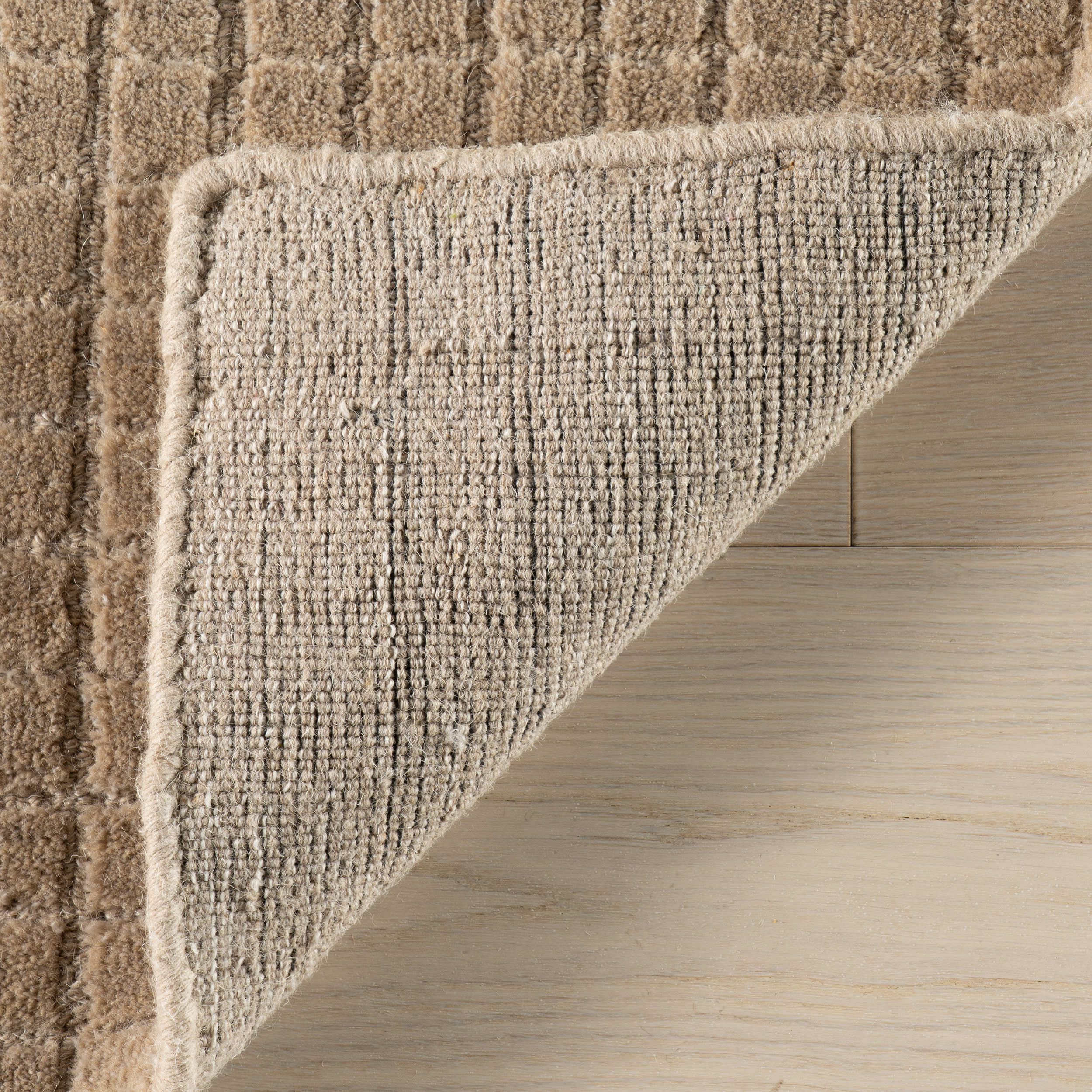Cinnara Moroccan Striped Rug | Beige - Image 3