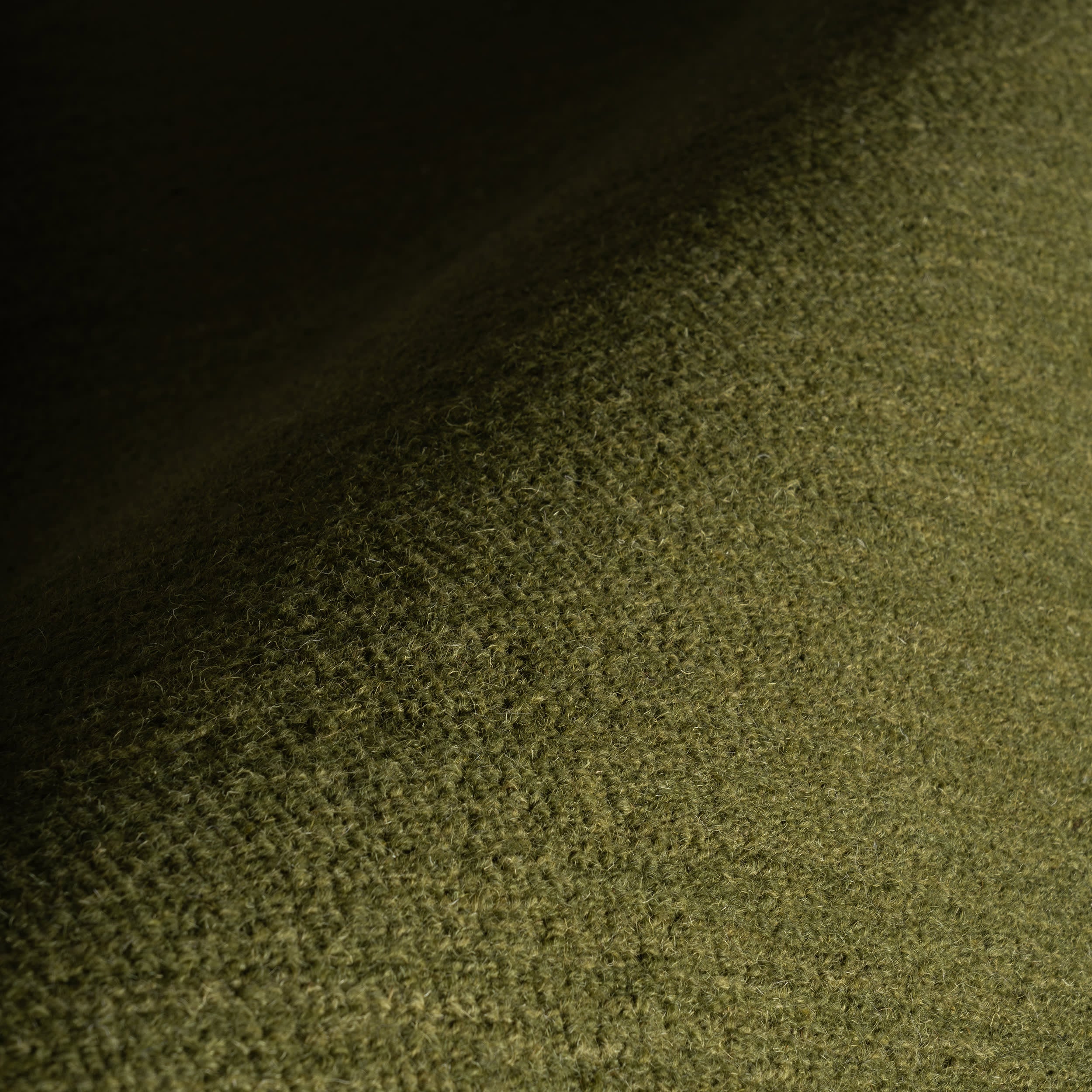 Cotina Modern Bordered Handmade Wool Rug | Green - Image 8