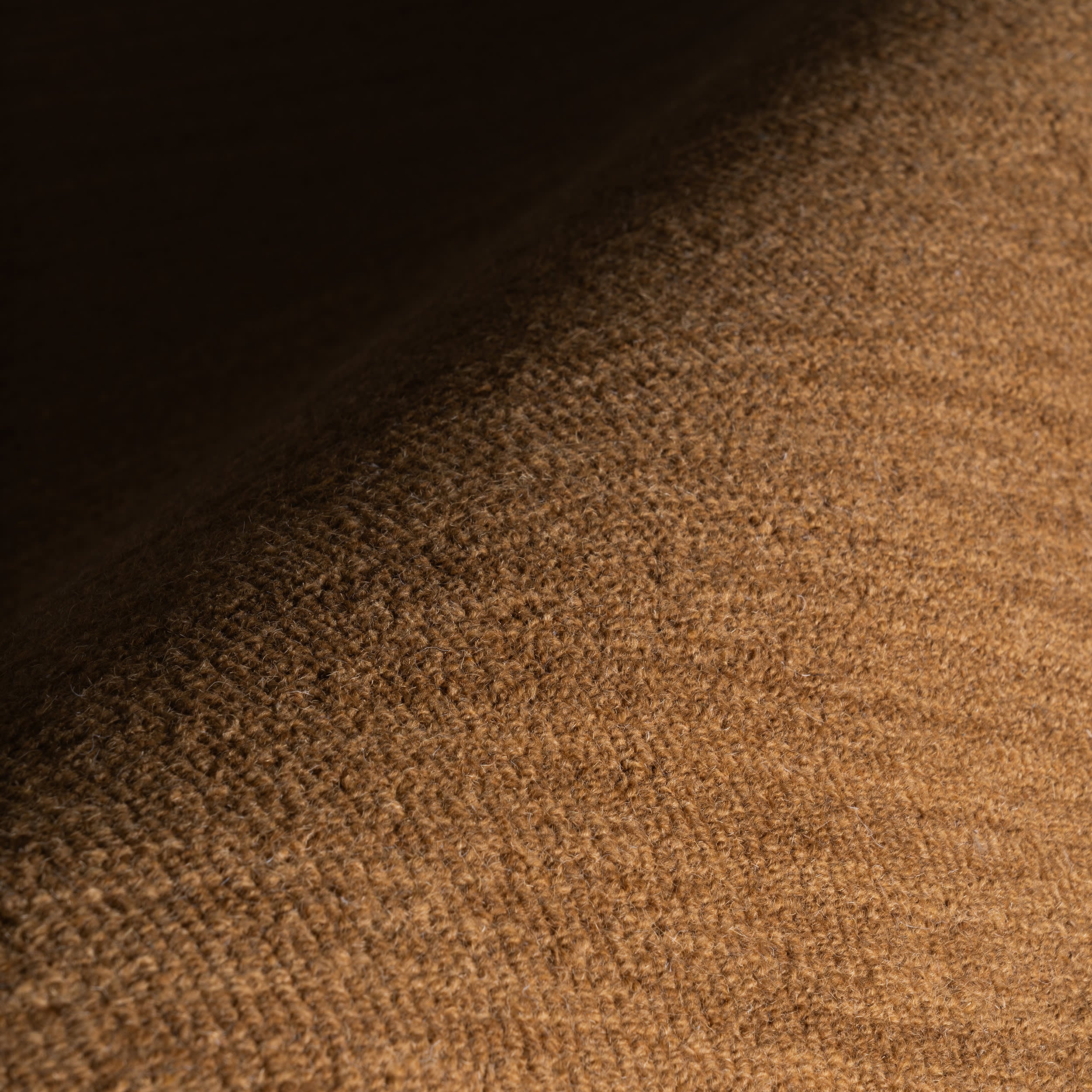 Cotina Modern Bordered Handmade Wool Rug | Amber - Image 9