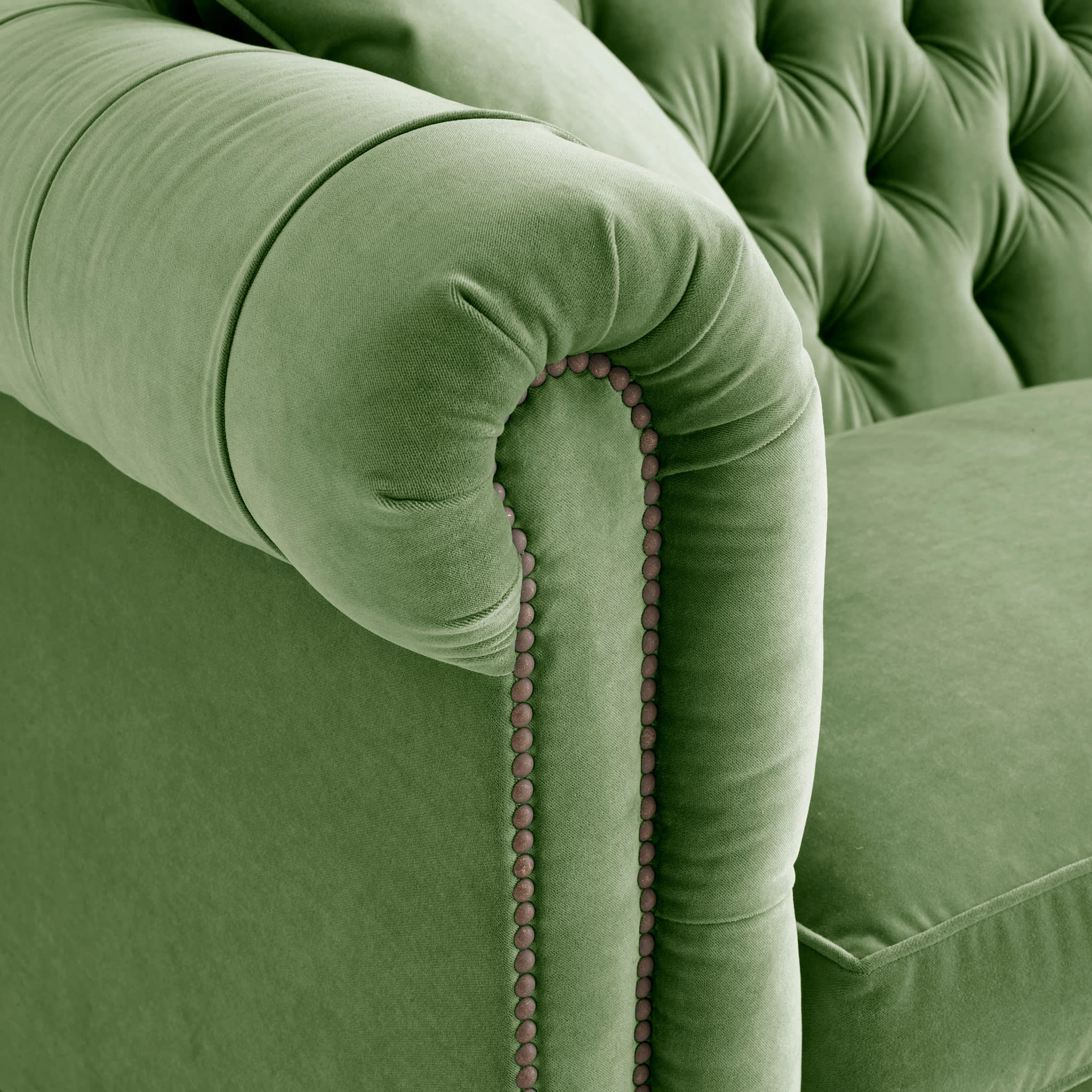 Richmond Sofa | Daydream Velvet Evergreen - Image 5