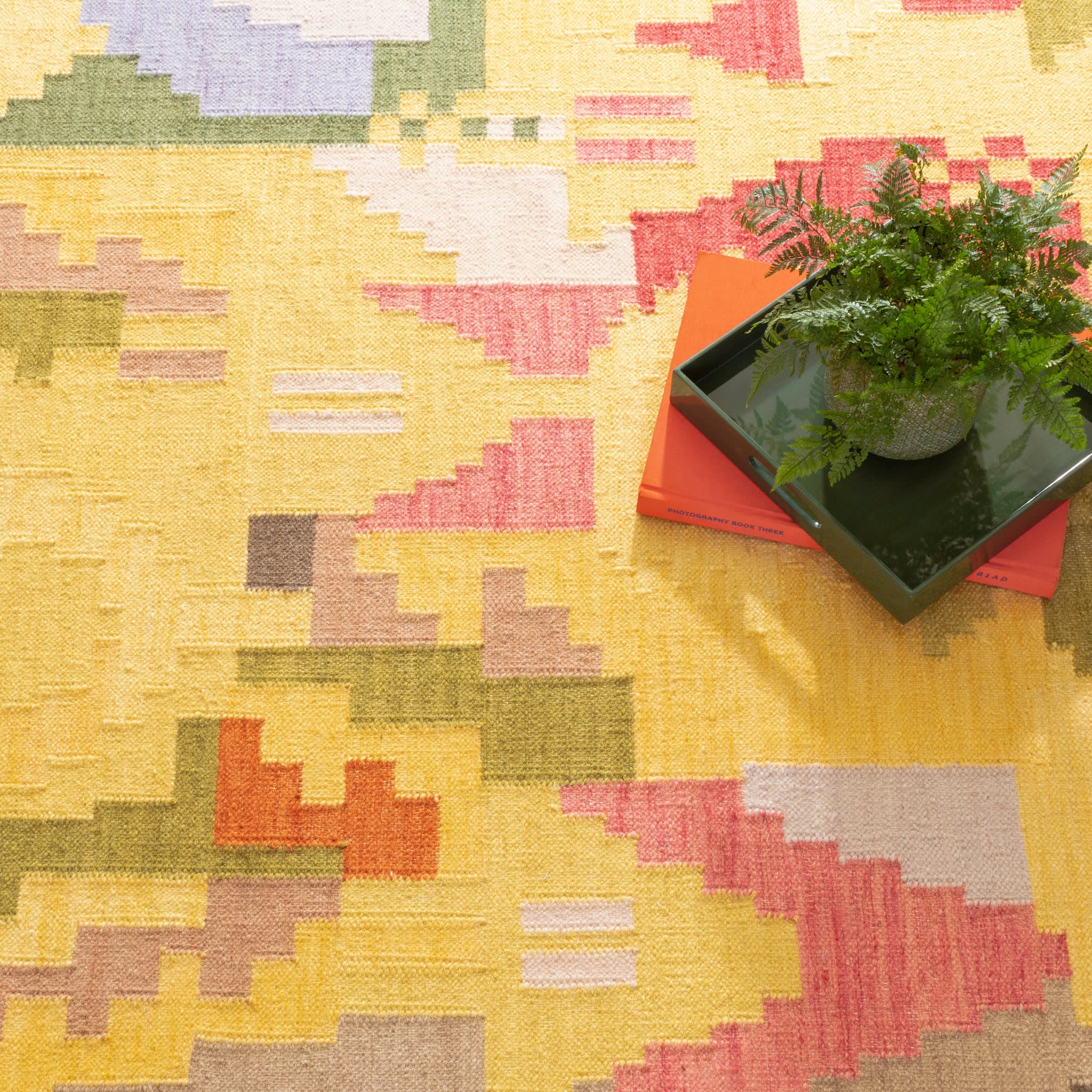 Eternal Spring Handwoven Wool Rug | Multi - Image 3