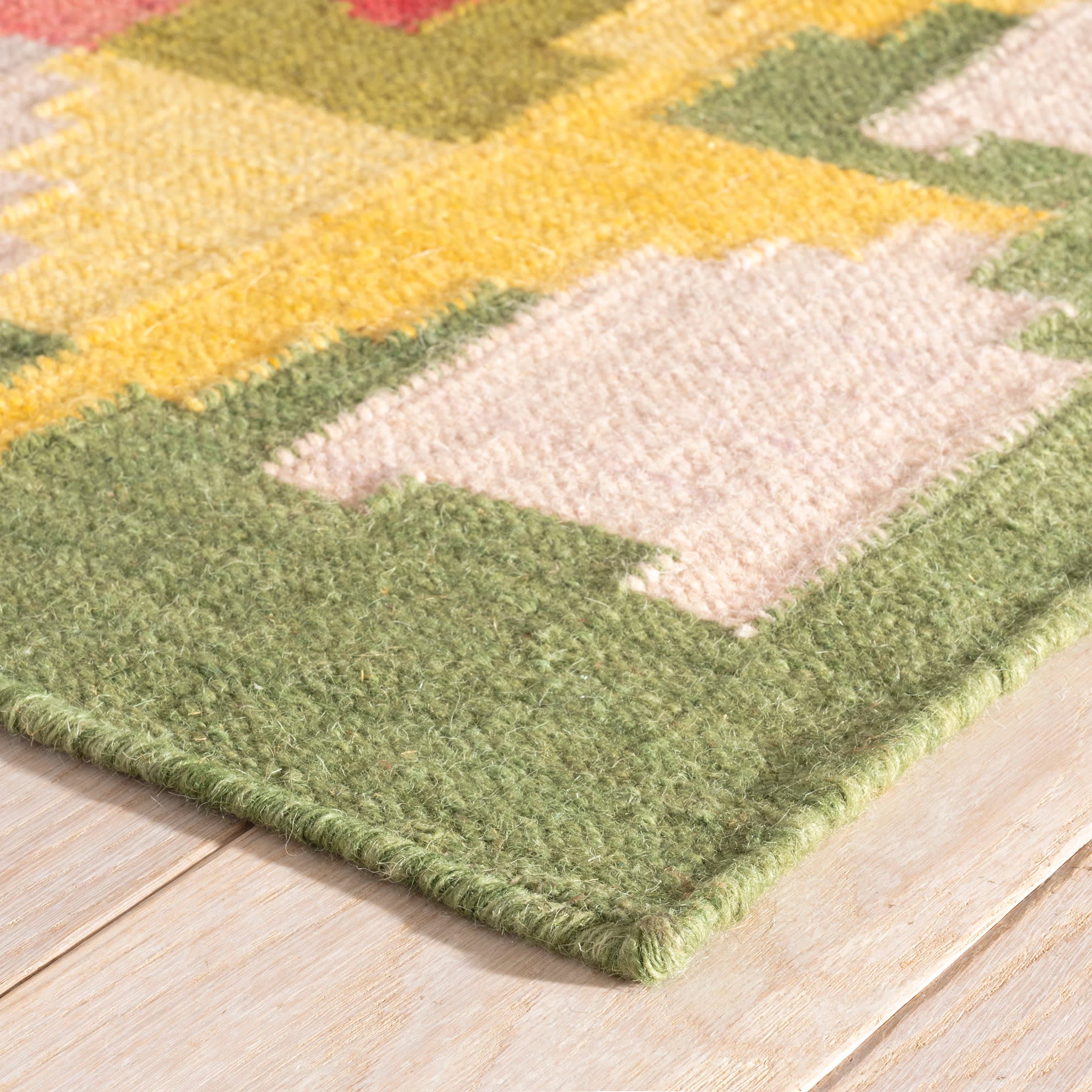 Eternal Spring Handwoven Wool Rug | Multi - Image 4