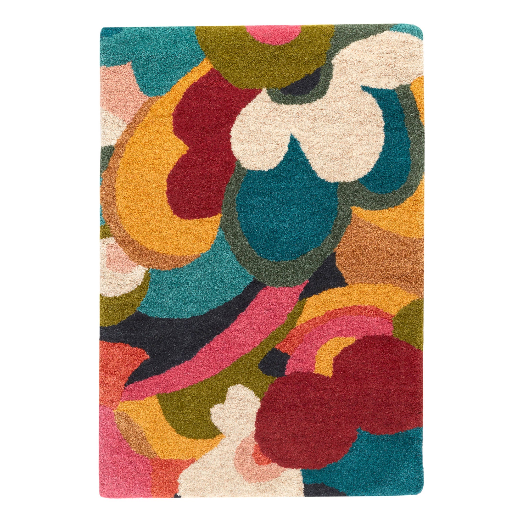 Field of Dreams Hand Tufted Wool Rug | Multi - Image 3