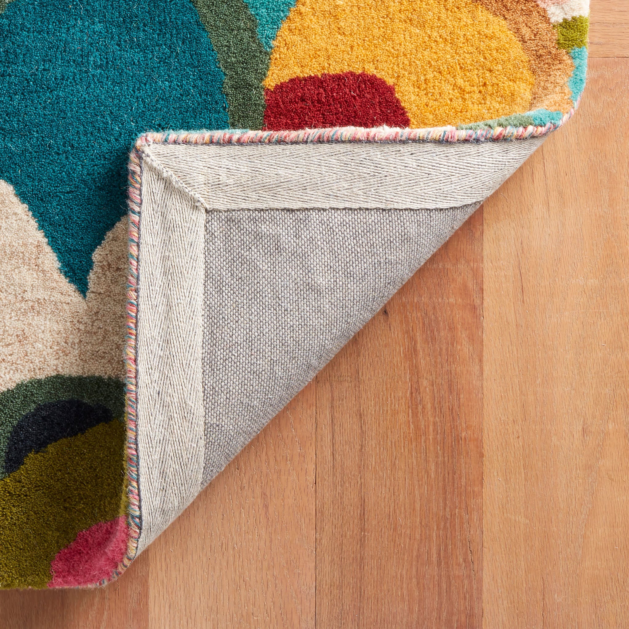 Field of Dreams Hand Tufted Wool Rug | Multi - Image 8