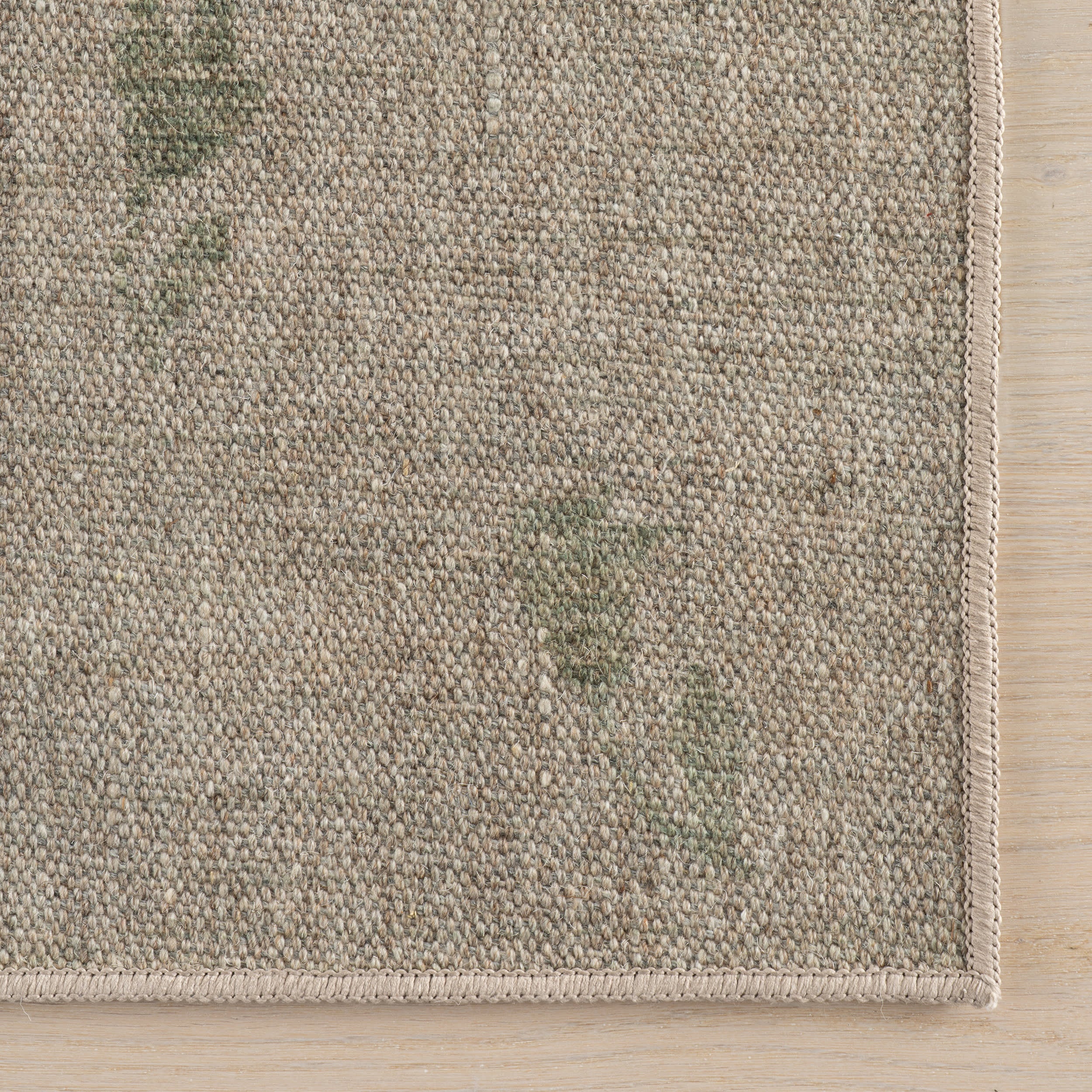 Flora Floral Washable Rug by Nate Berkus | Green - Image 5