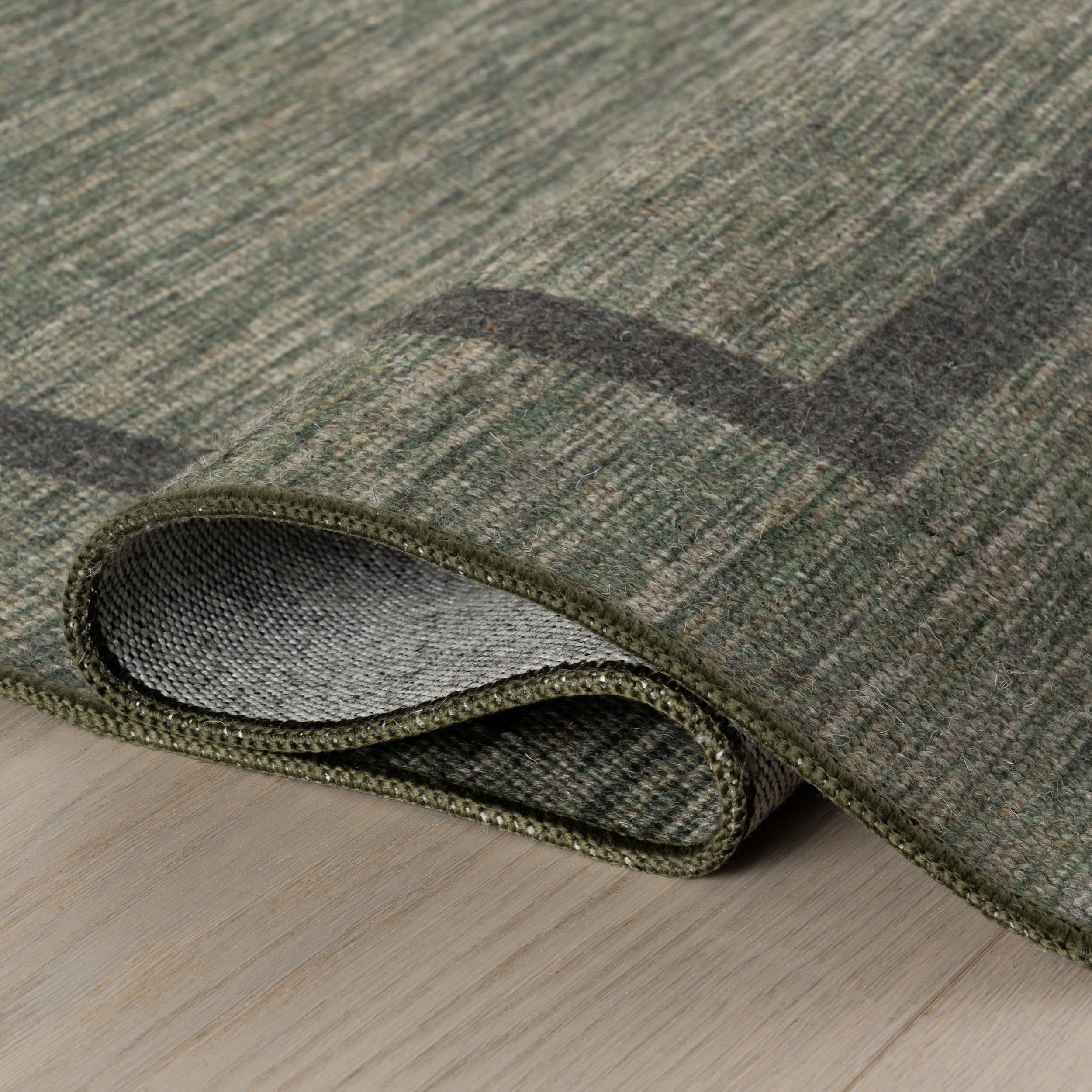 Hanover Bordered Washable Rug by Nate Berkus | Green - Image 7