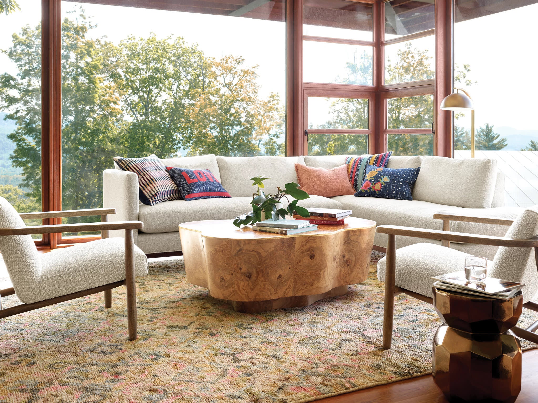 Keira Hand Knotted Jute Rug | Multi - Image 3