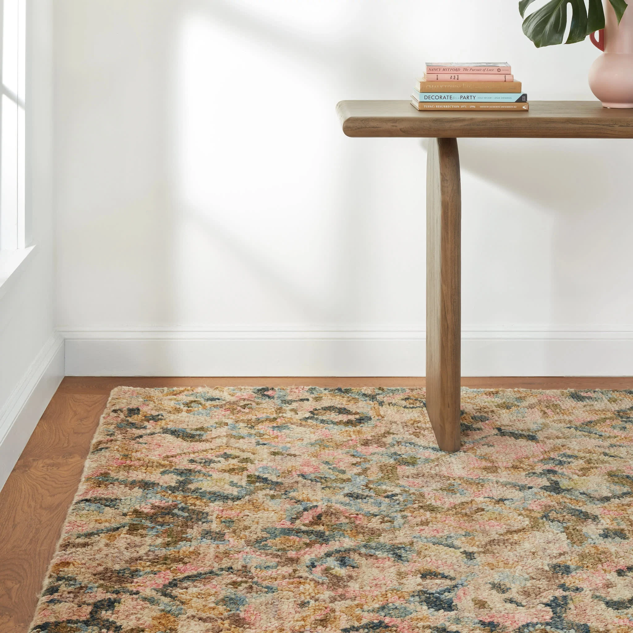 Keira Hand Knotted Jute Rug | Multi - Image 4