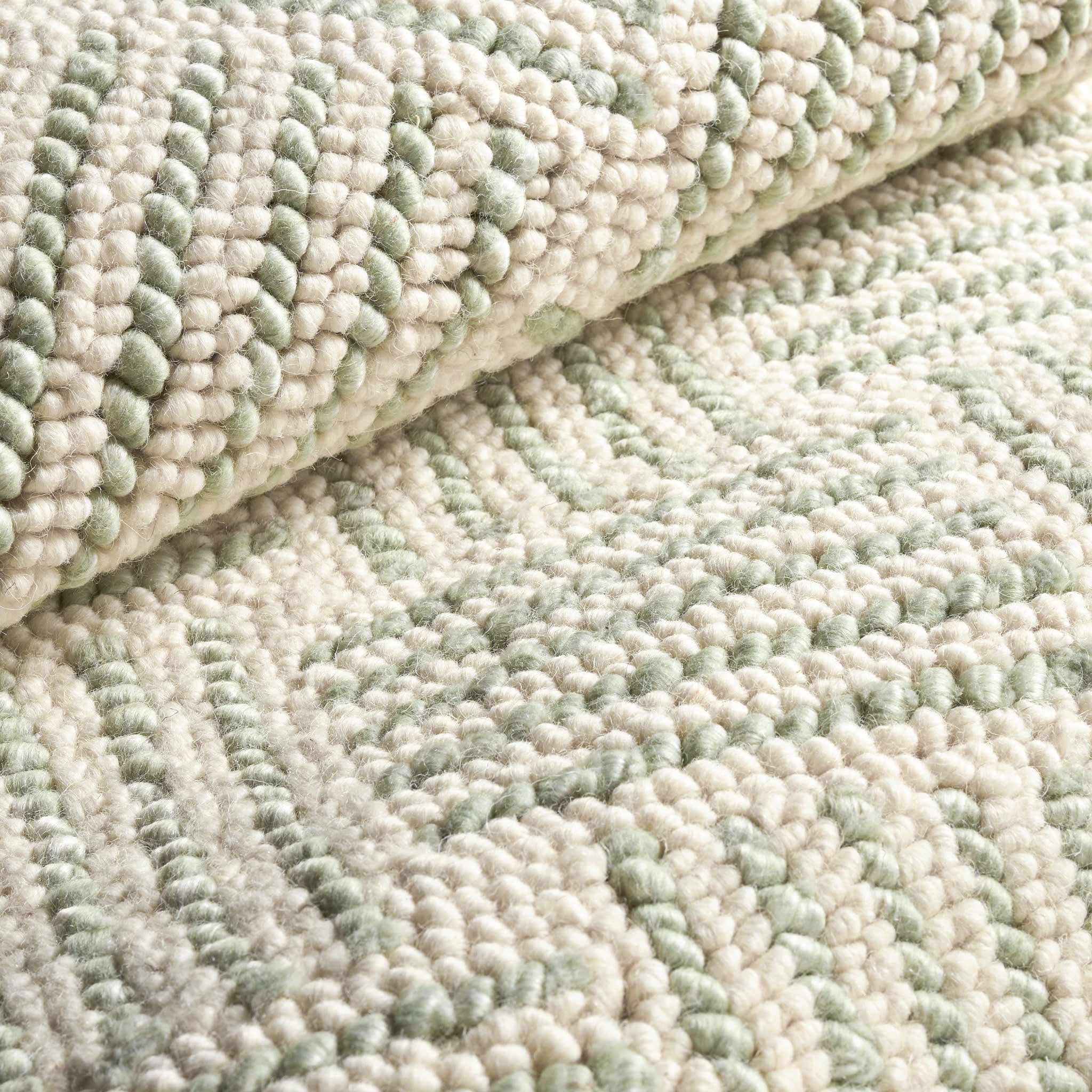 Layers Hand Hooked Wool Rug | Desert Sage - Image 6