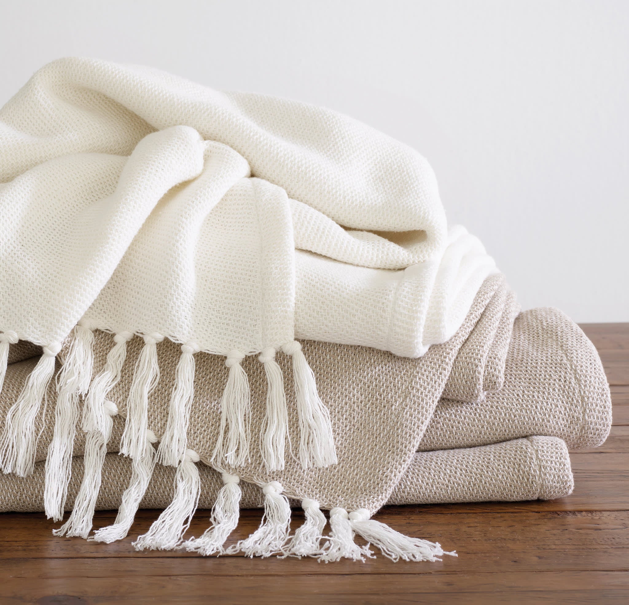 Logan Throw | Dove White - Image 4