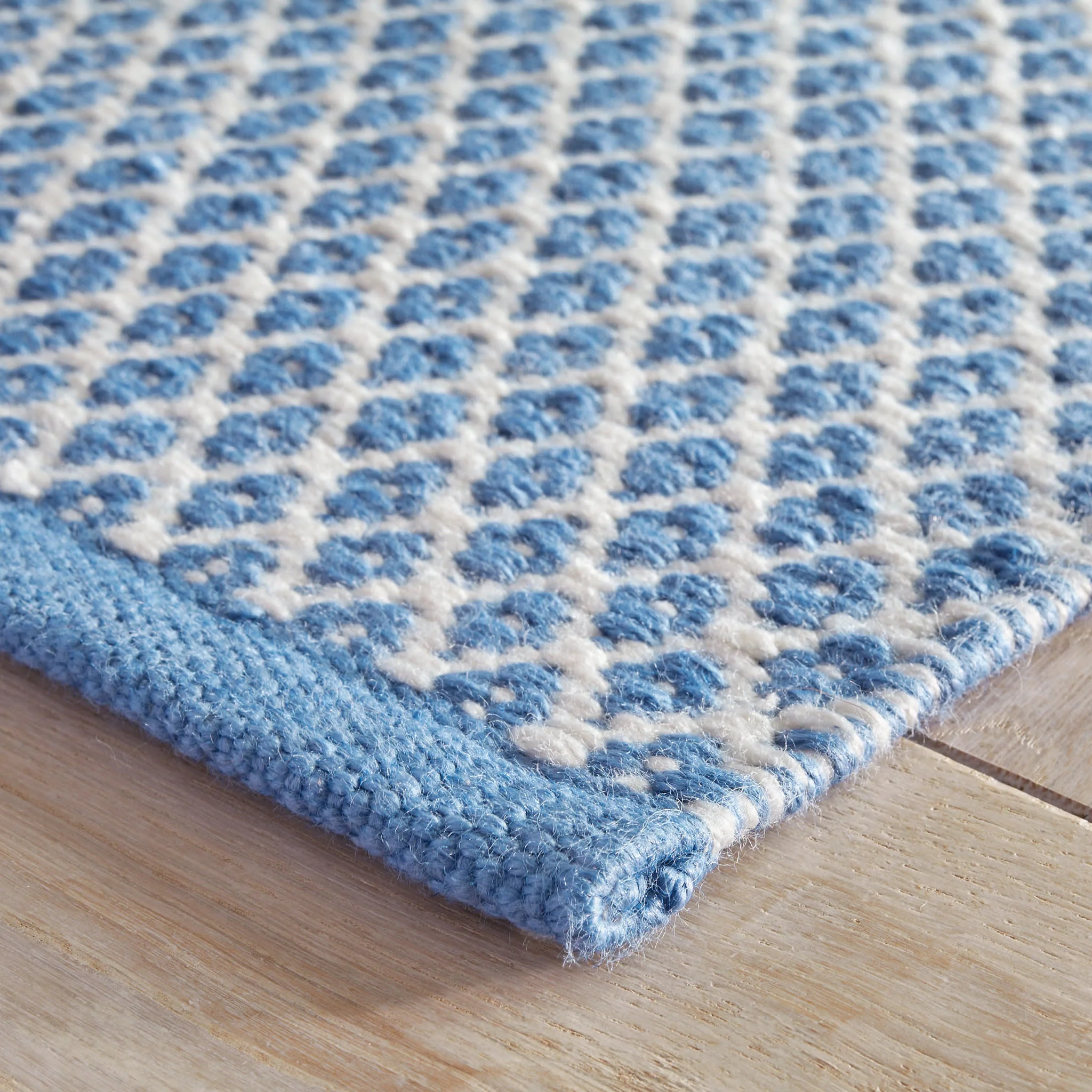 Mainsail Handwoven Indoor/Outdoor Rug | French Blue - Image 4