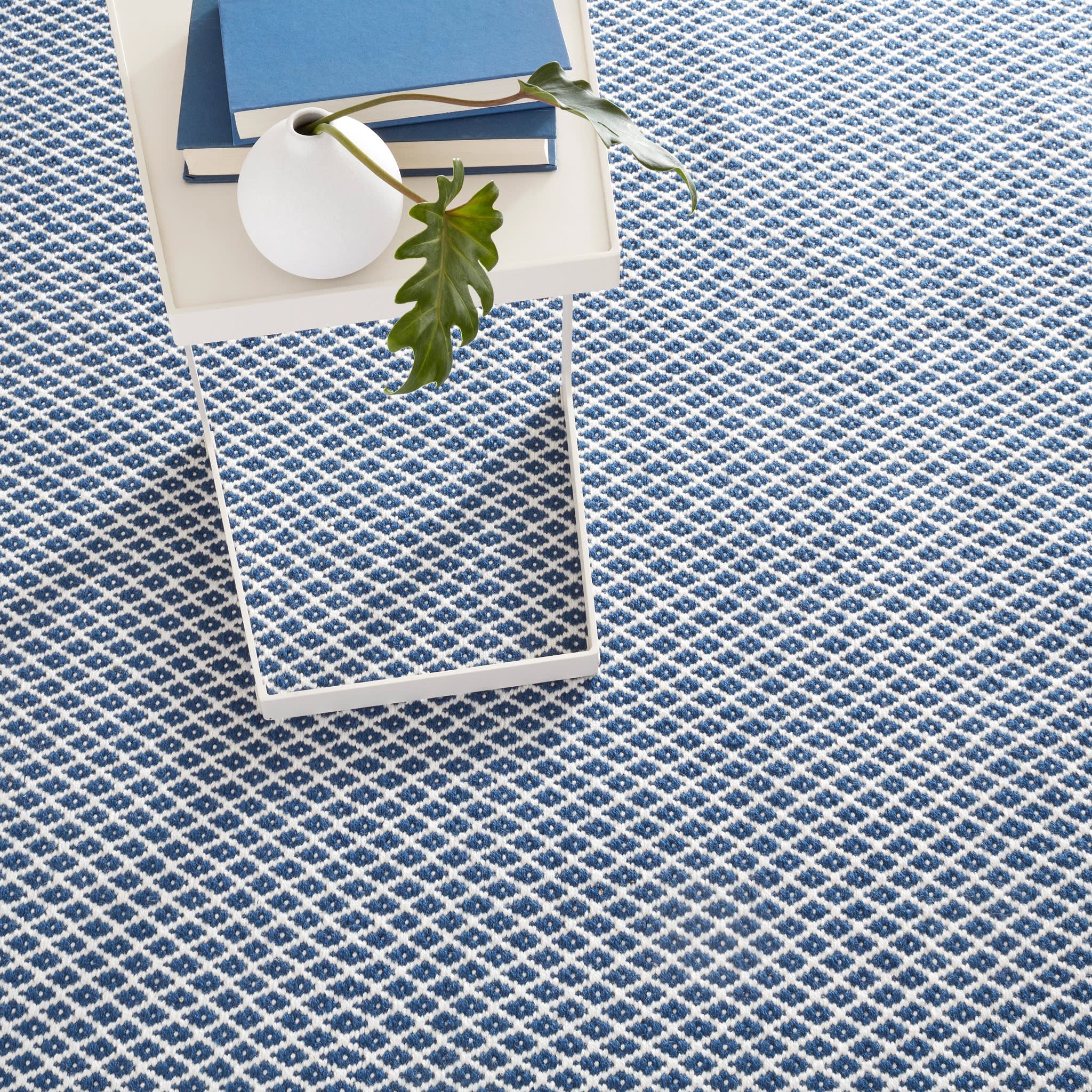 Mainsail Handwoven Indoor/Outdoor Rug | Navy - Image 3