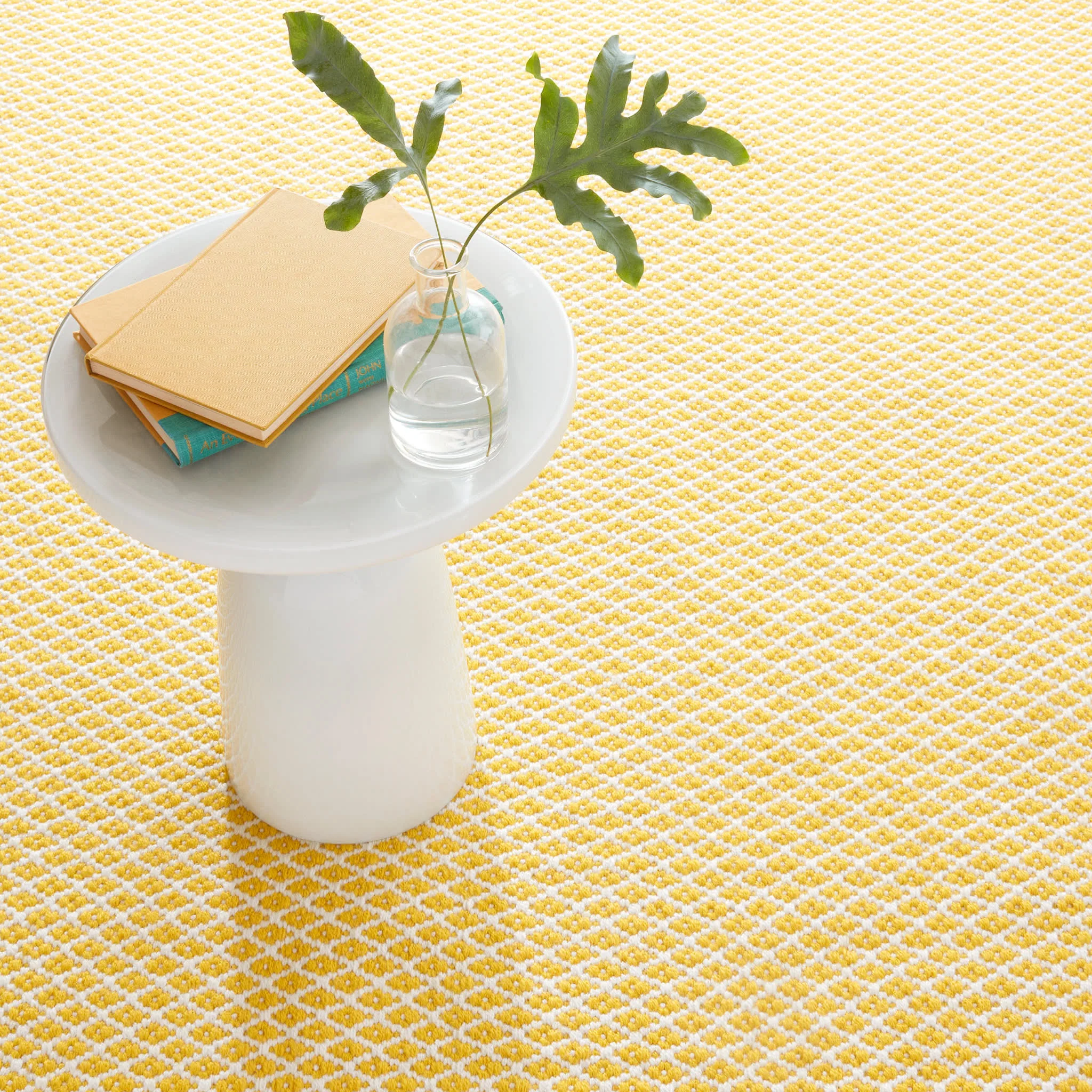 Mainsail Handwoven Indoor/Outdoor Rug | Yellow - Image 4