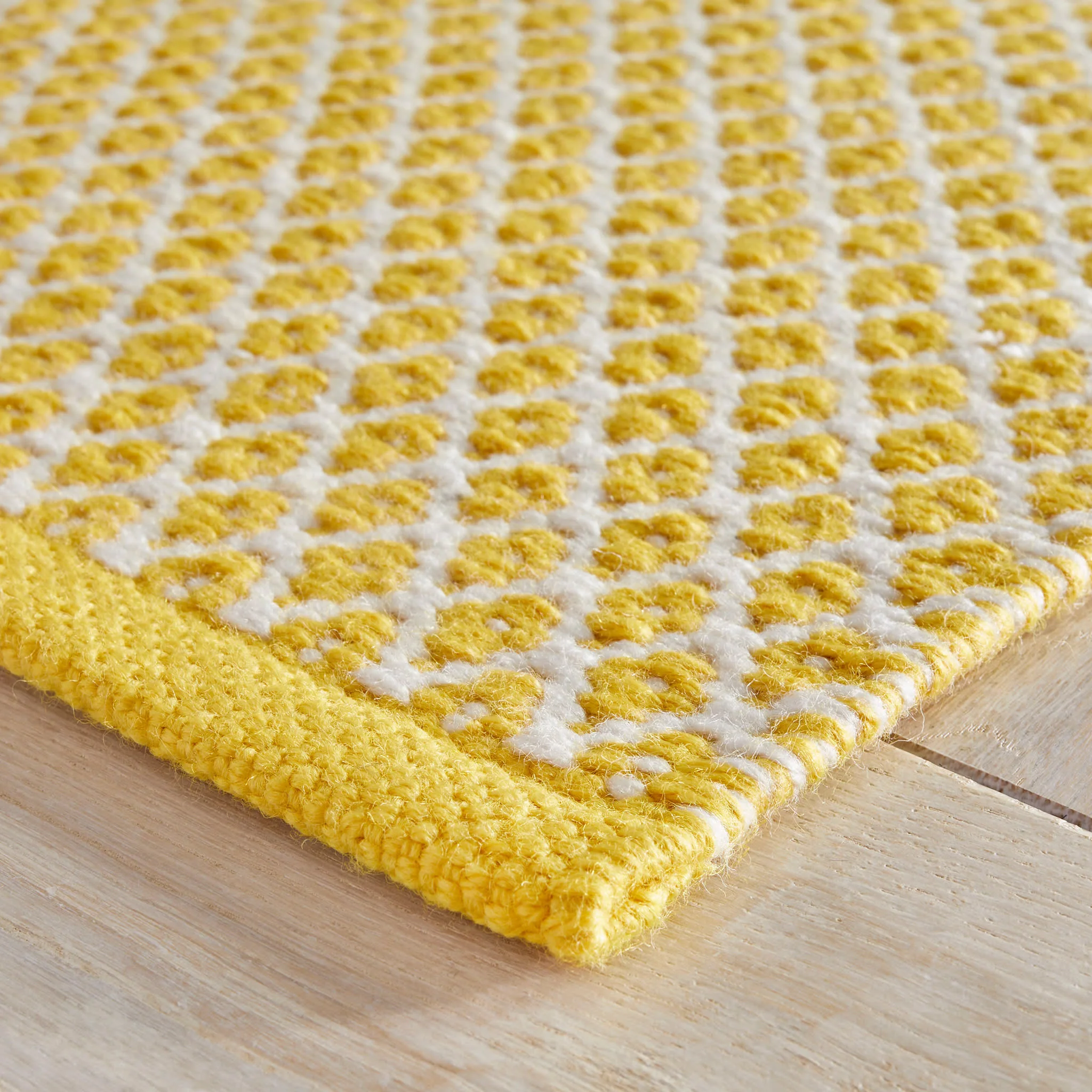 Mainsail Handwoven Indoor/Outdoor Rug | Yellow - Image 5