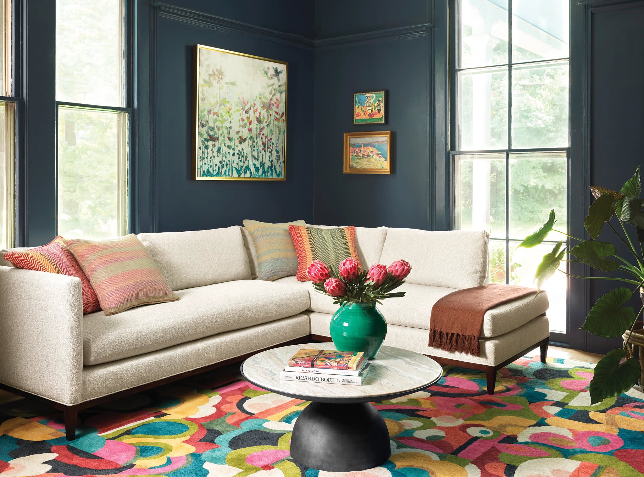 Field of Dreams Hand Tufted Wool Rug | Multi - Image 4