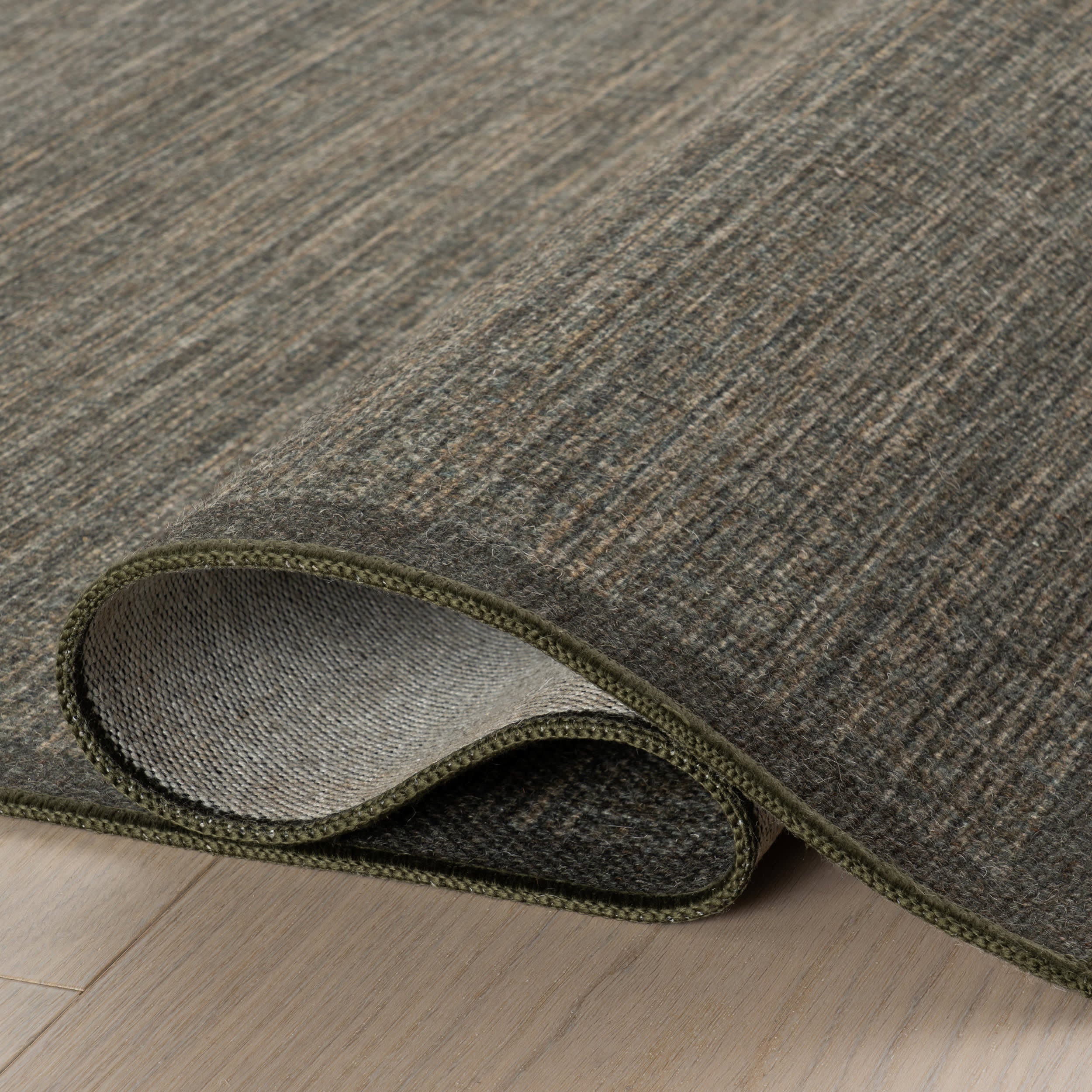Palmer Solid Washable Rug by Nate Berkus | Green - Image 7