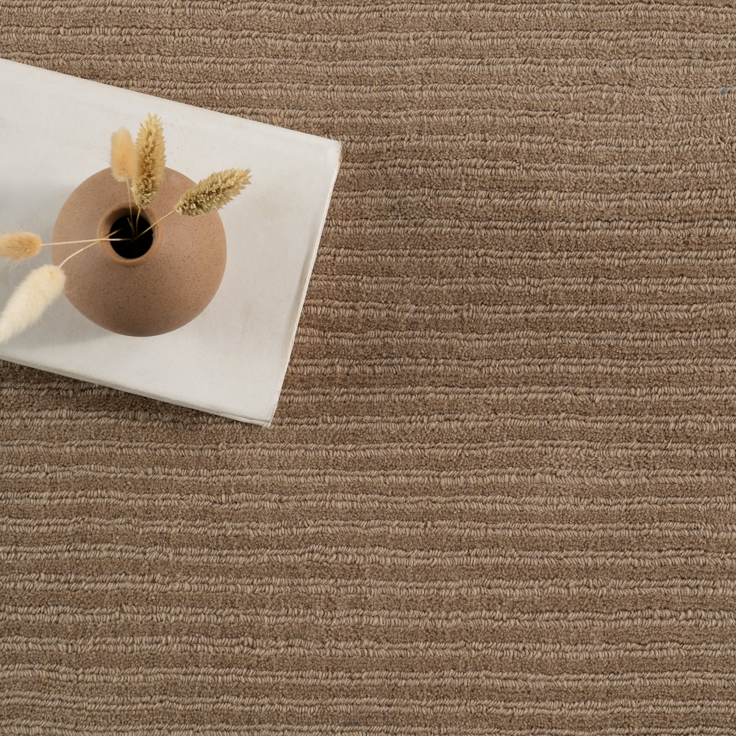 Sanami Striped Bohemian Rug | Fawn - Image 7