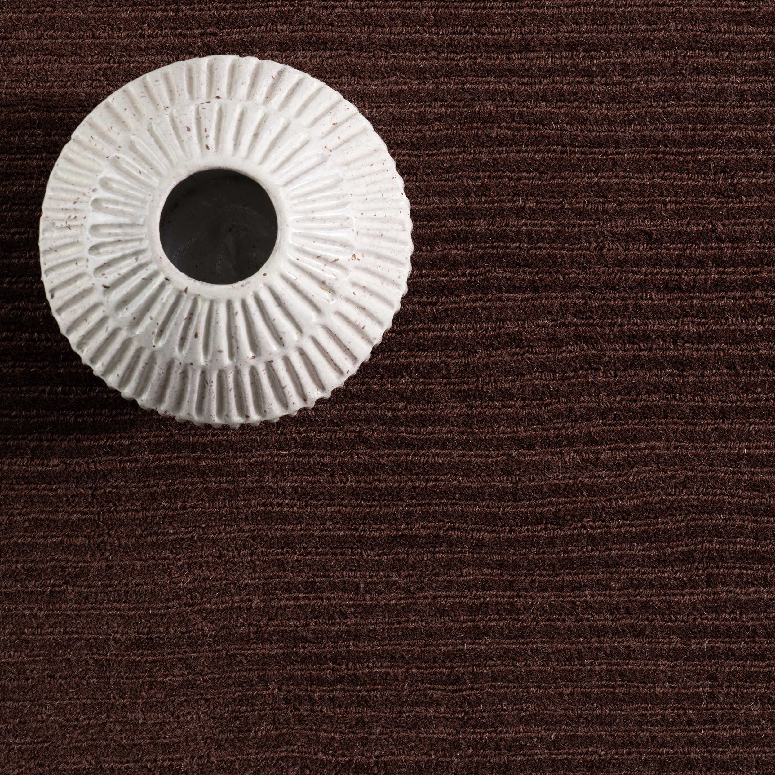 Sanami Striped Bohemian Rug | Truffle Brown - Image 8