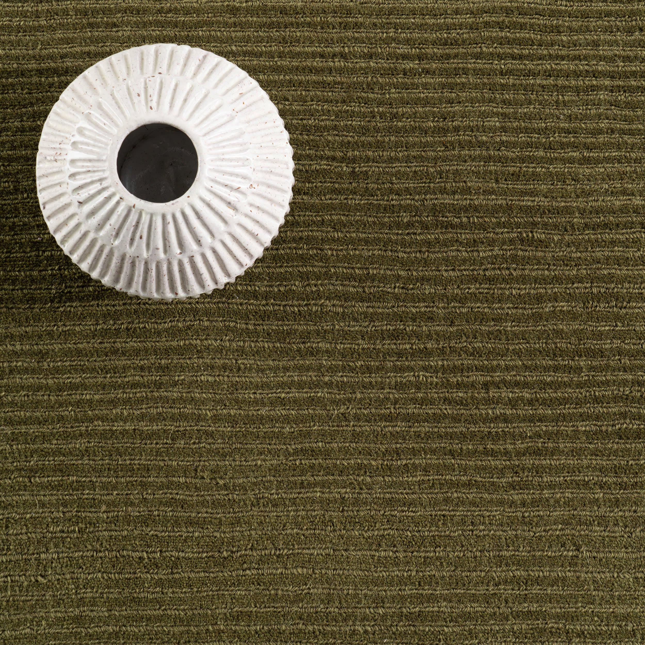 Sanami Striped Bohemian Rug | Verdant Green - Image 7