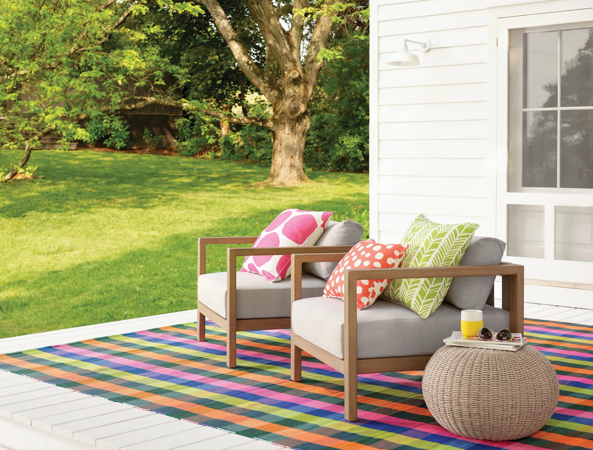 Spot On Indoor/Outdoor Decorative Pillow Cover | Cobalt - Image 3