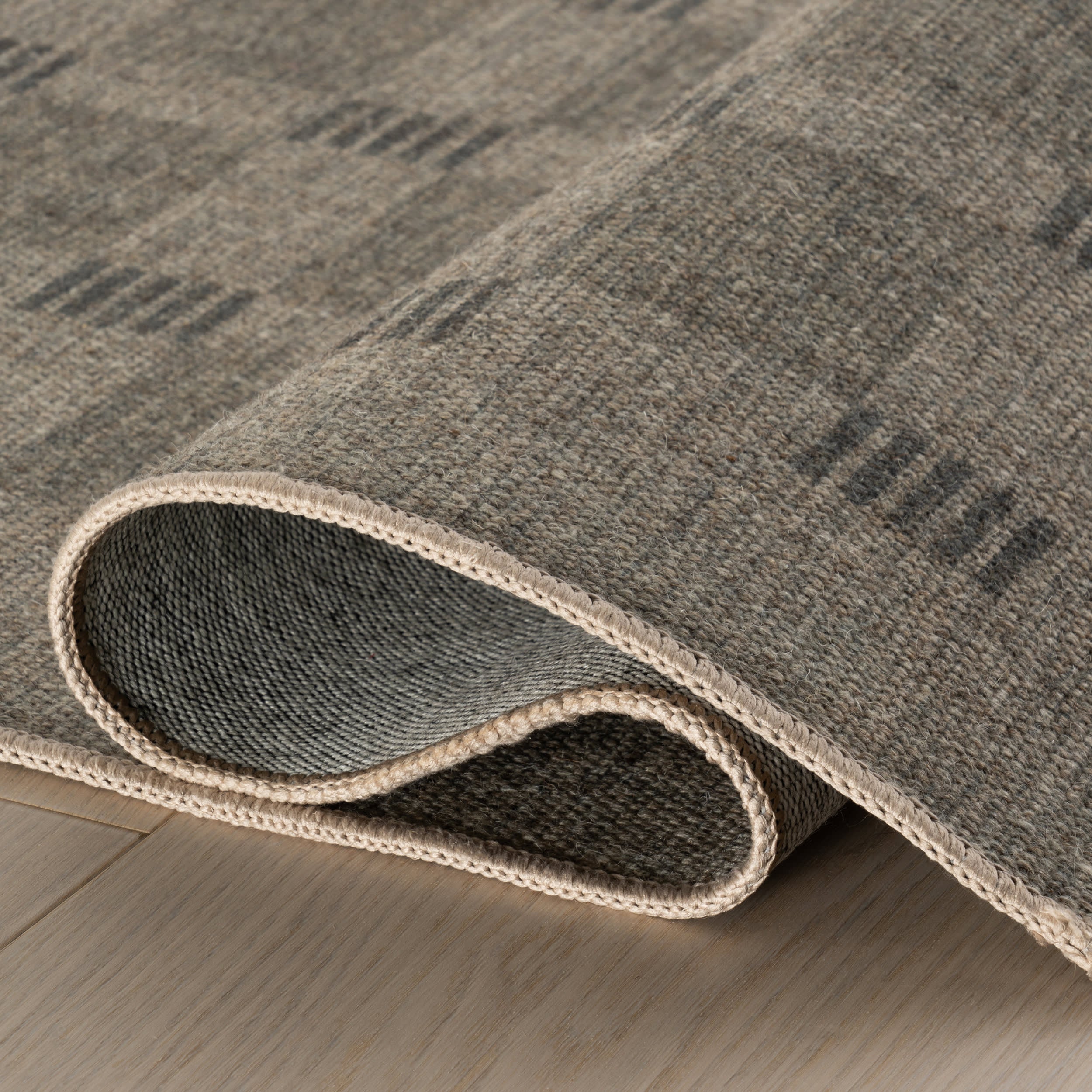 Walker Checkered Washable Rug by Nate Berkus | Brown - Image 7