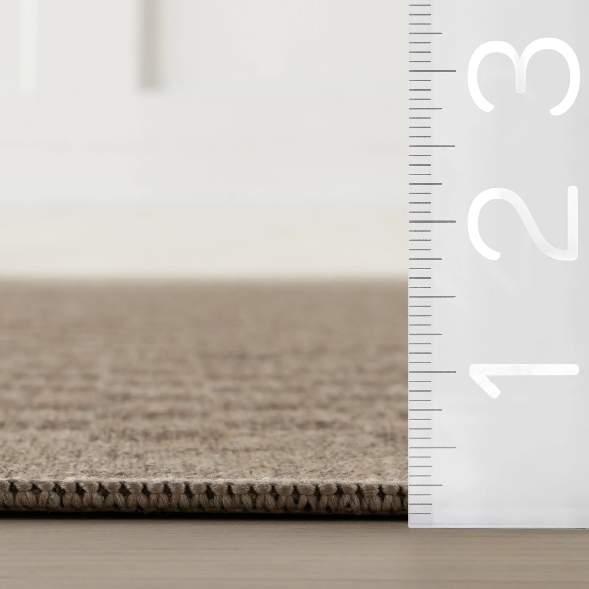 Watts Checkered Washable Rug by Nate Berkus | Brown - Image 6