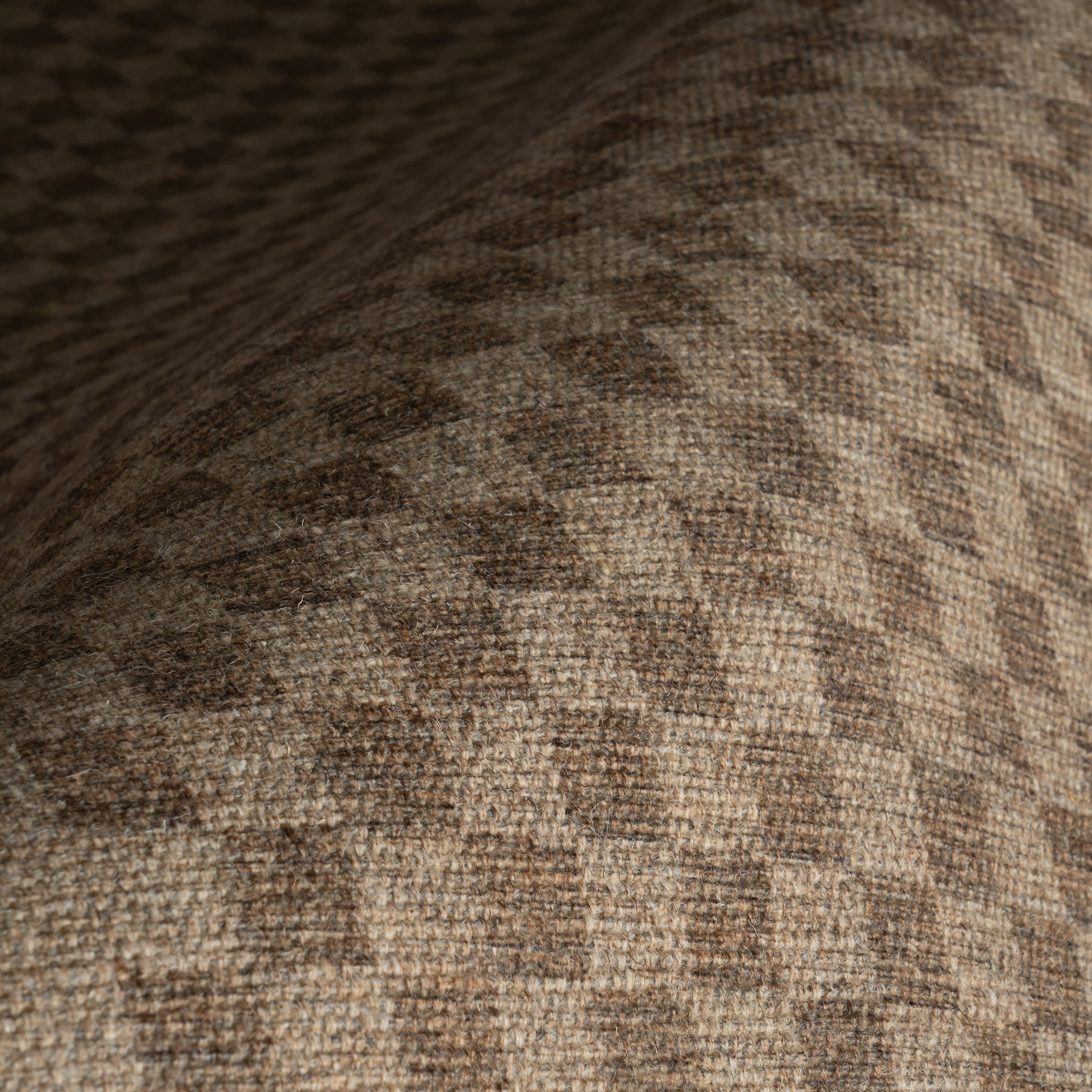 Watts Checkered Washable Rug by Nate Berkus | Brown - Image 8