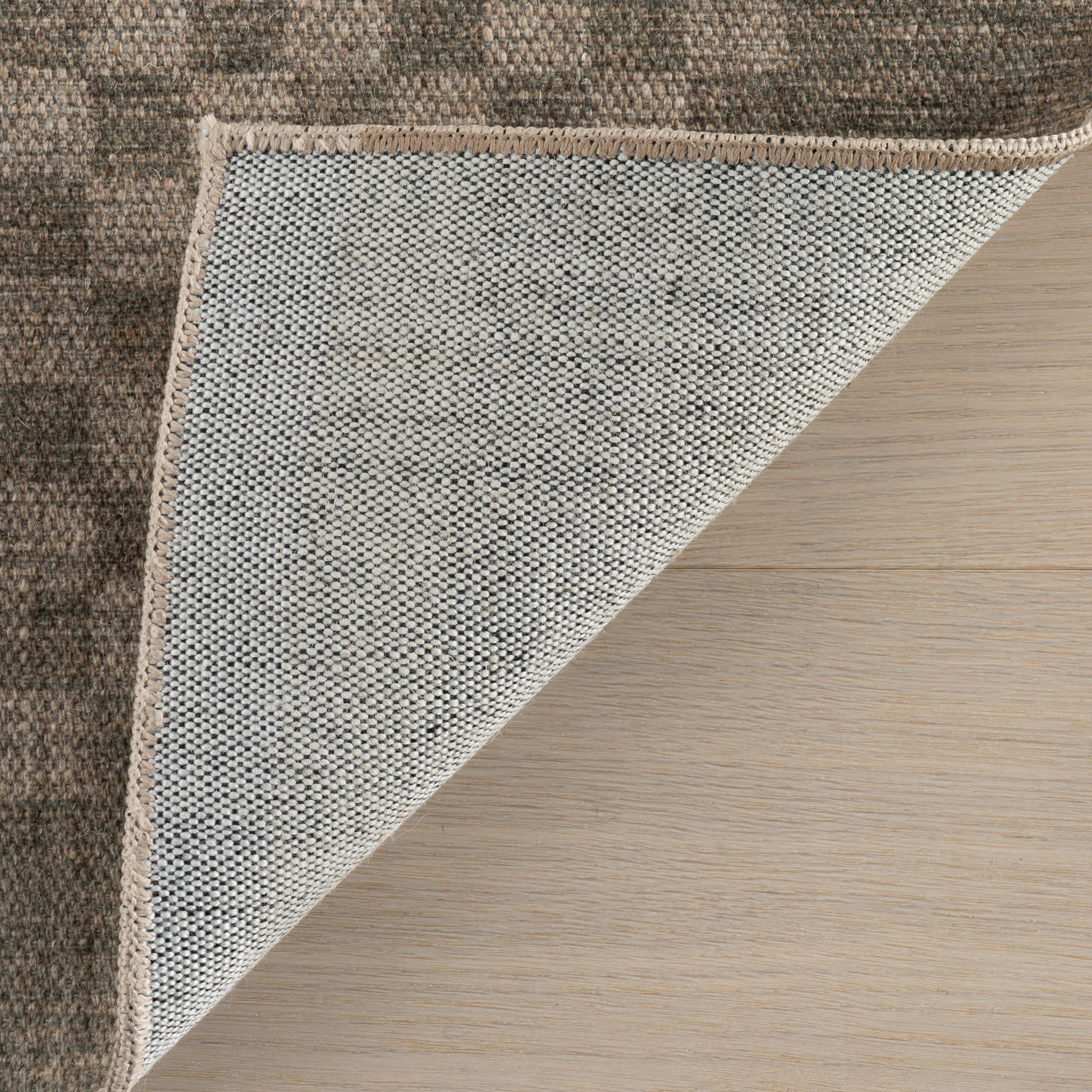 Watts Checkered Washable Rug by Nate Berkus | Charcoal - Image 4