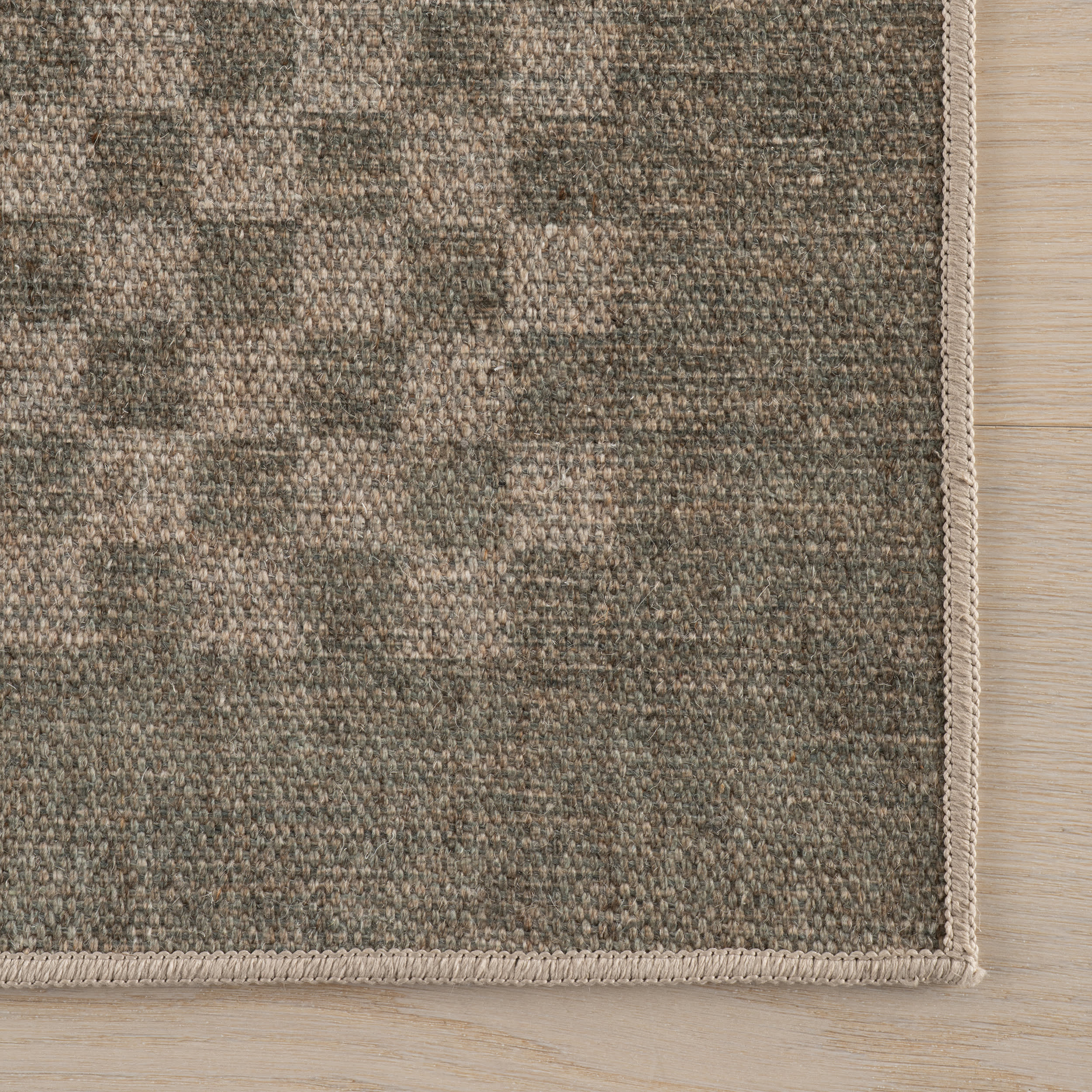 Watts Checkered Washable Rug by Nate Berkus | Charcoal - Image 5